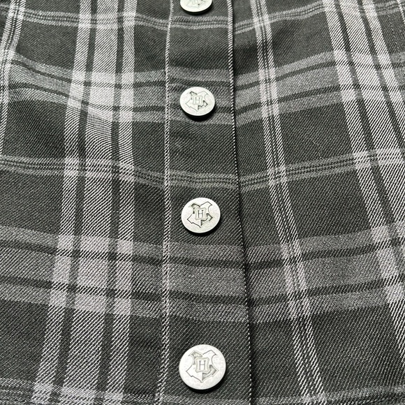 Harry Potter Plaid Skirt with snap button closures, Size: XL - Picture 3 of 17